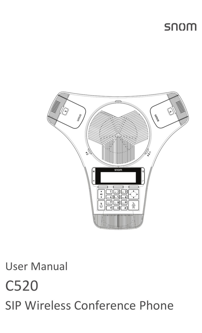 Snom C520 WiMi user manual