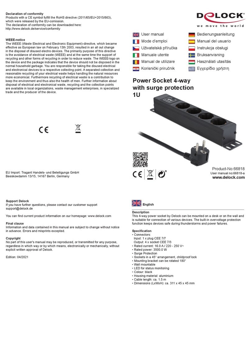 DeLOCK 66818 User manual
