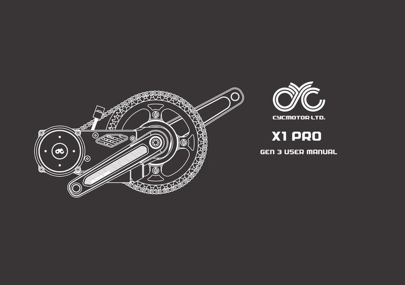 CYCMOTOR X1 PRO user manual