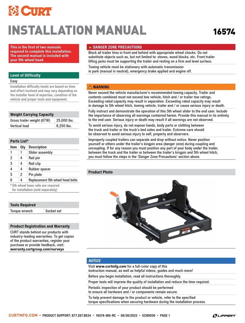 Lippert Curt 16574 User manual