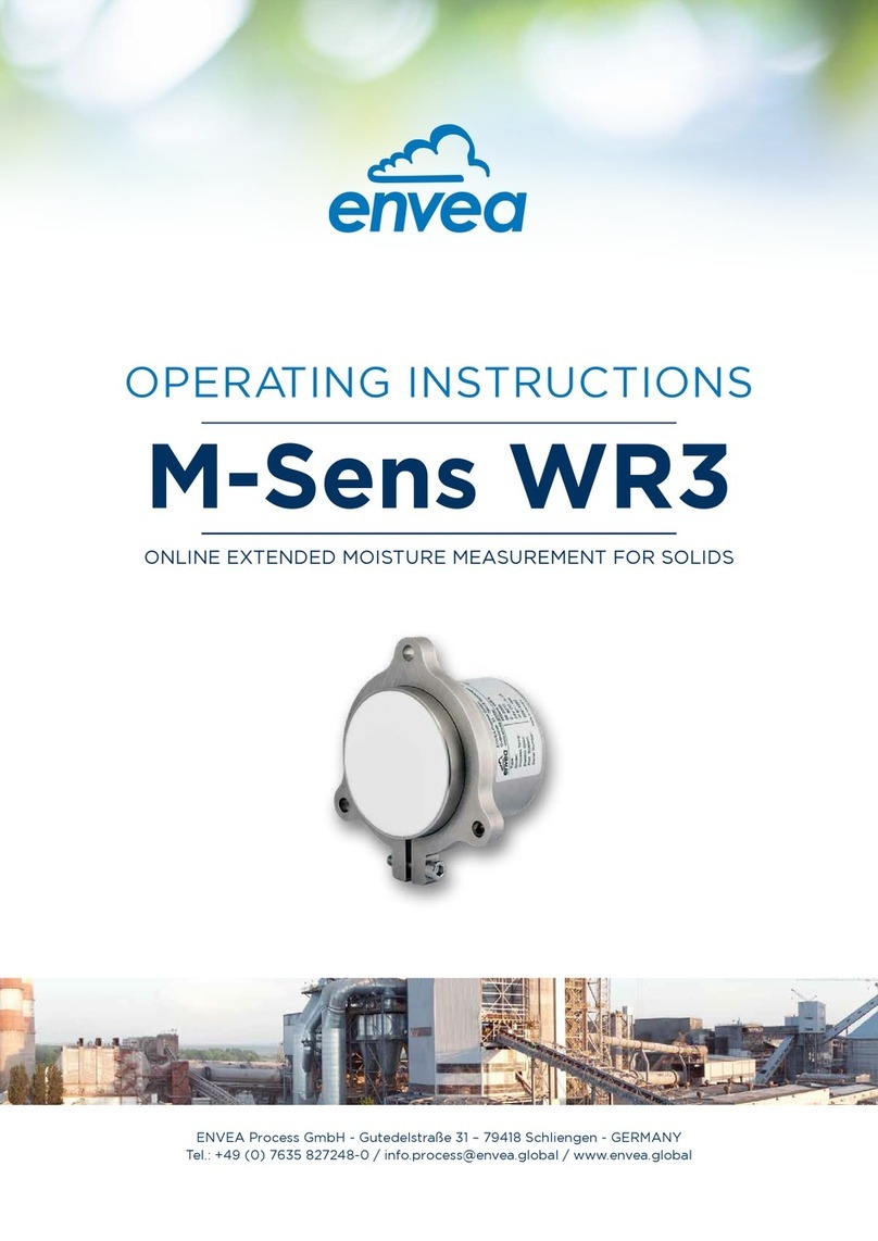 envea M-Sens WR3 User manual