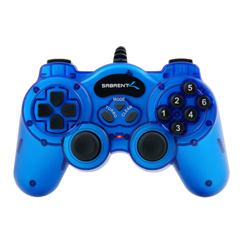 Sabrent USB-GAMEPAD Basic instructions