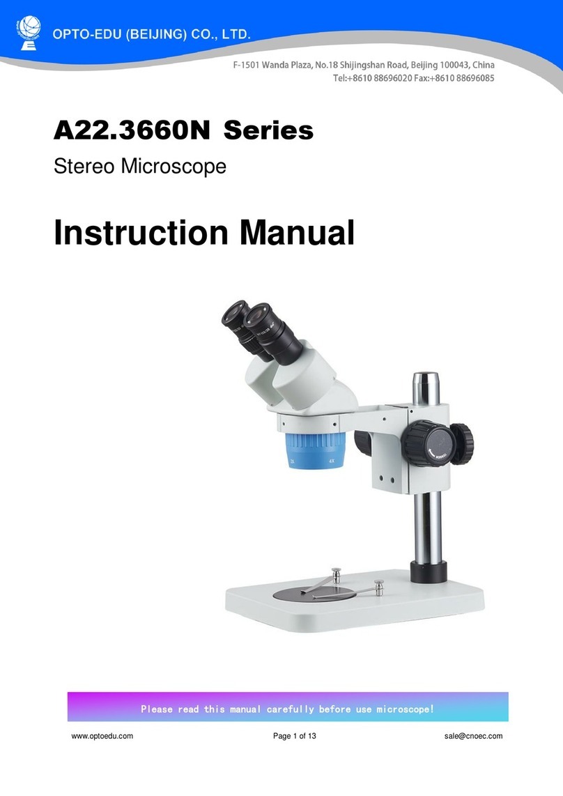 OPTO-EDU A22 3660N Series User manual