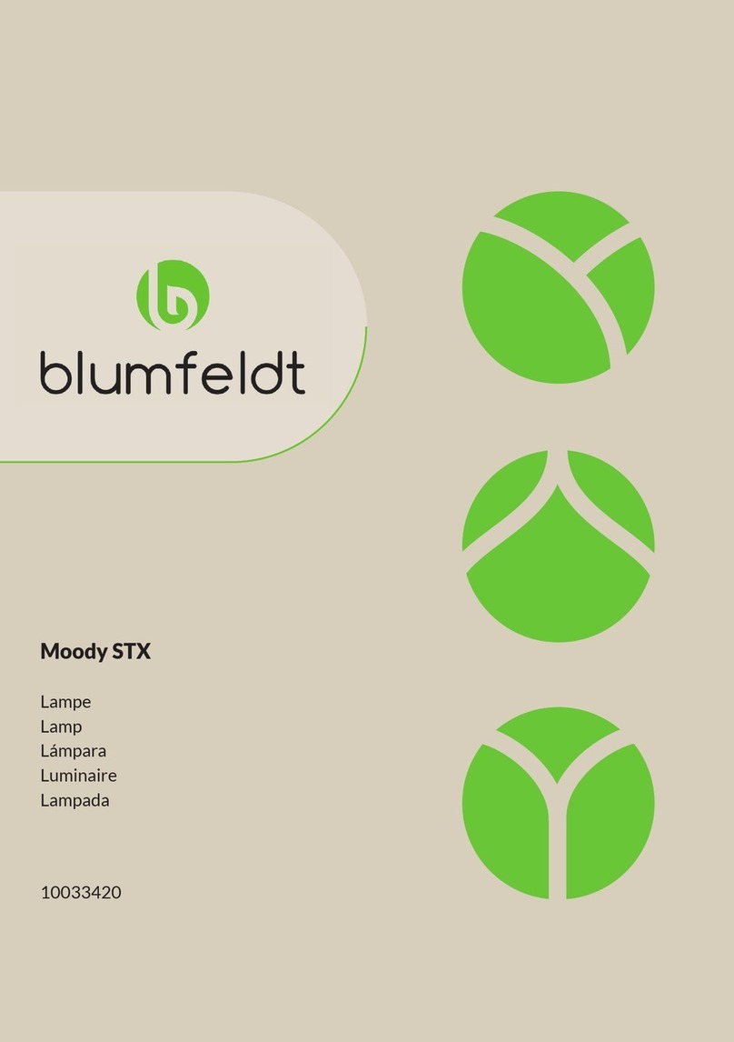 Blumfeldt Moody STX User manual Blumfeldt Moody STX User manual
