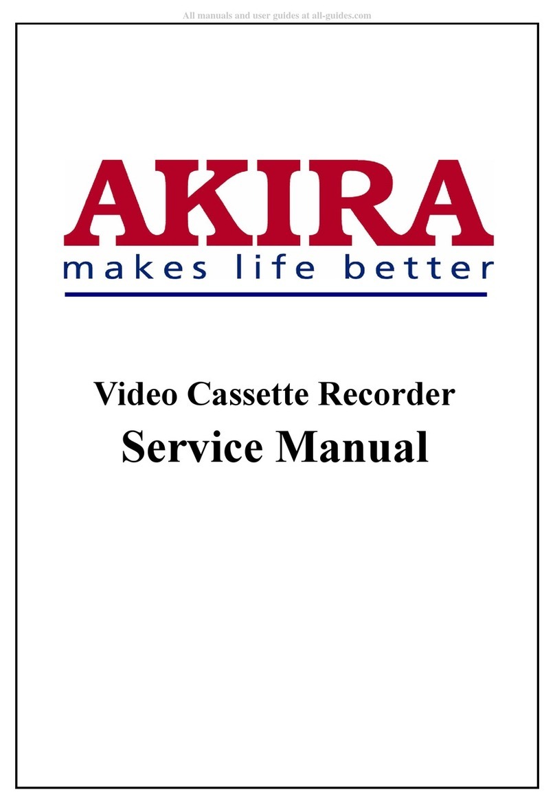 akira VCR-S607 User manual