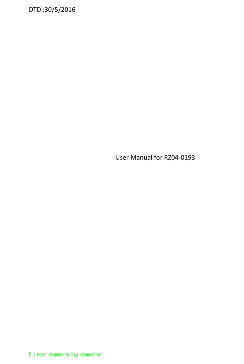 Razer RZ04-0193 user manual