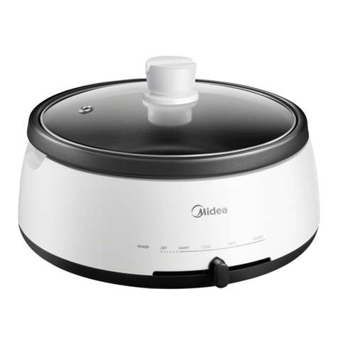 Midea MMC-EC1335-WH User manual