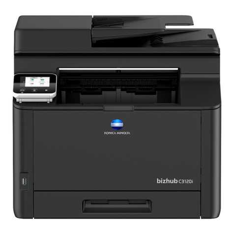 Konica Minolta bizhub C3120i User manual