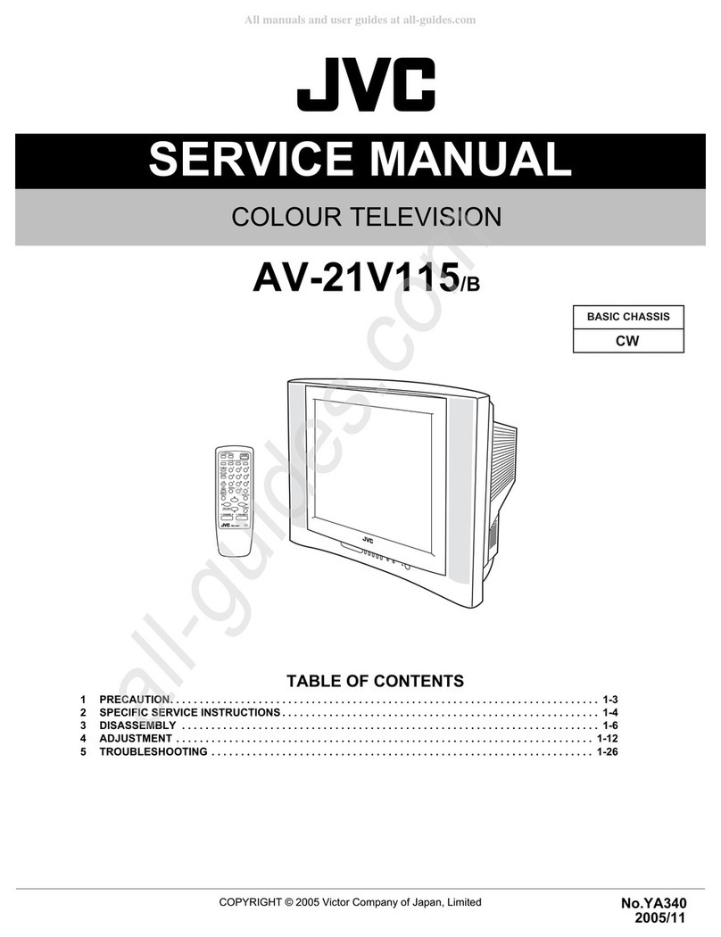 JVC AV-21V115/B User manual
