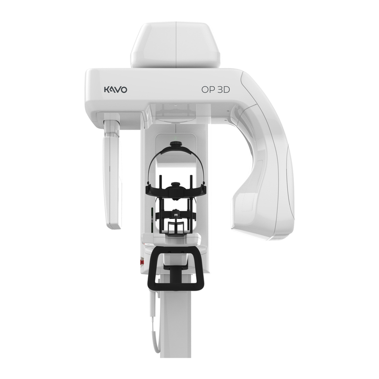 KaVo ORTHOPANTOMOGRAPH OP 3D User manual