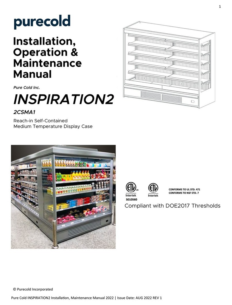 purecold INSPIRATION2 Installation, operation & maintenance manual