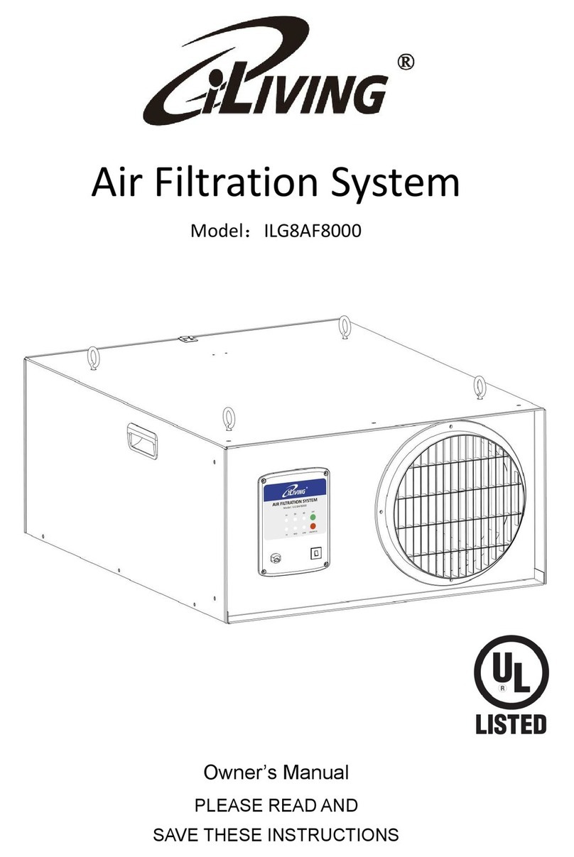 iLiving ILG8AF8000 owner's manual