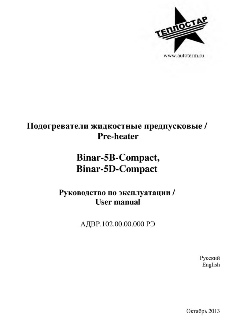 TEPLOSTAR Binar-5B-Compact user manual