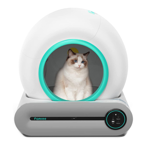 Famree Smart Cat Litter Box user manual Famree Smart Cat Litter Box user manual