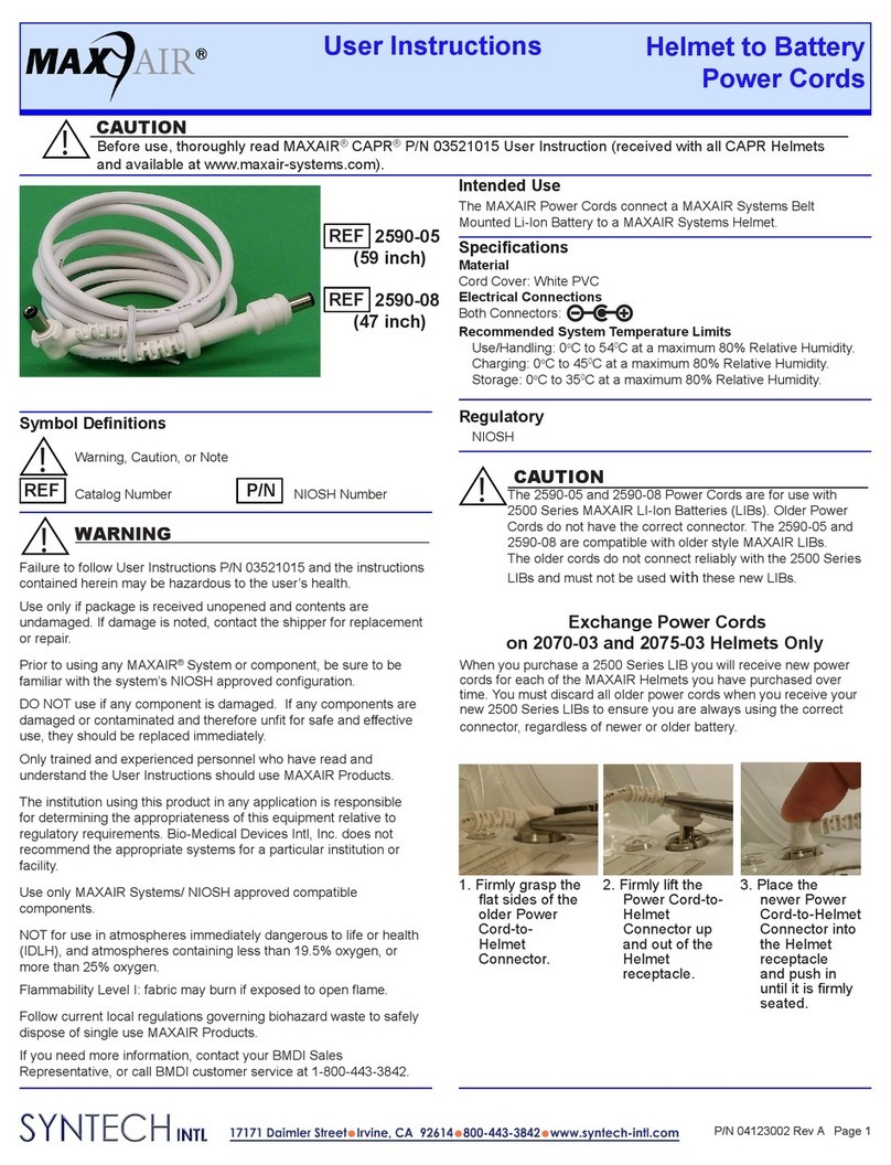 Maxair 2590-05 User instructions