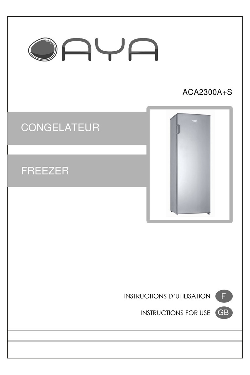 AYA ACA2300A+S Instructions for use