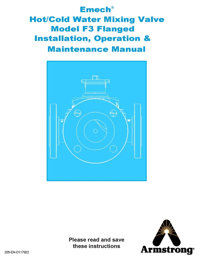 Armstrong Emech F3 Instruction manual