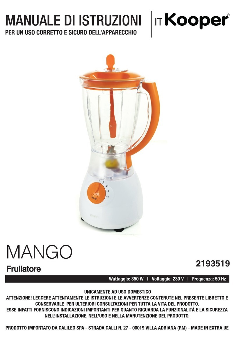 Kooper MANGO instruction manual