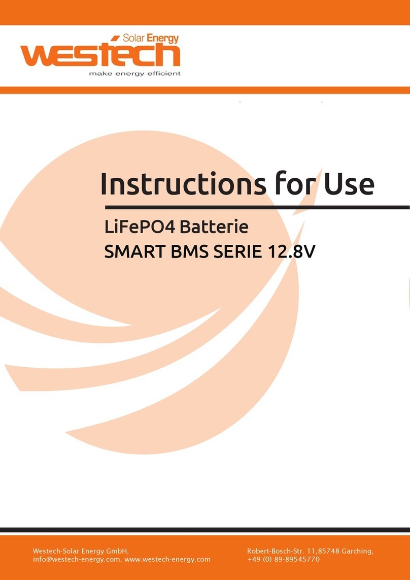 WESTECH SMART BMS Series User manual