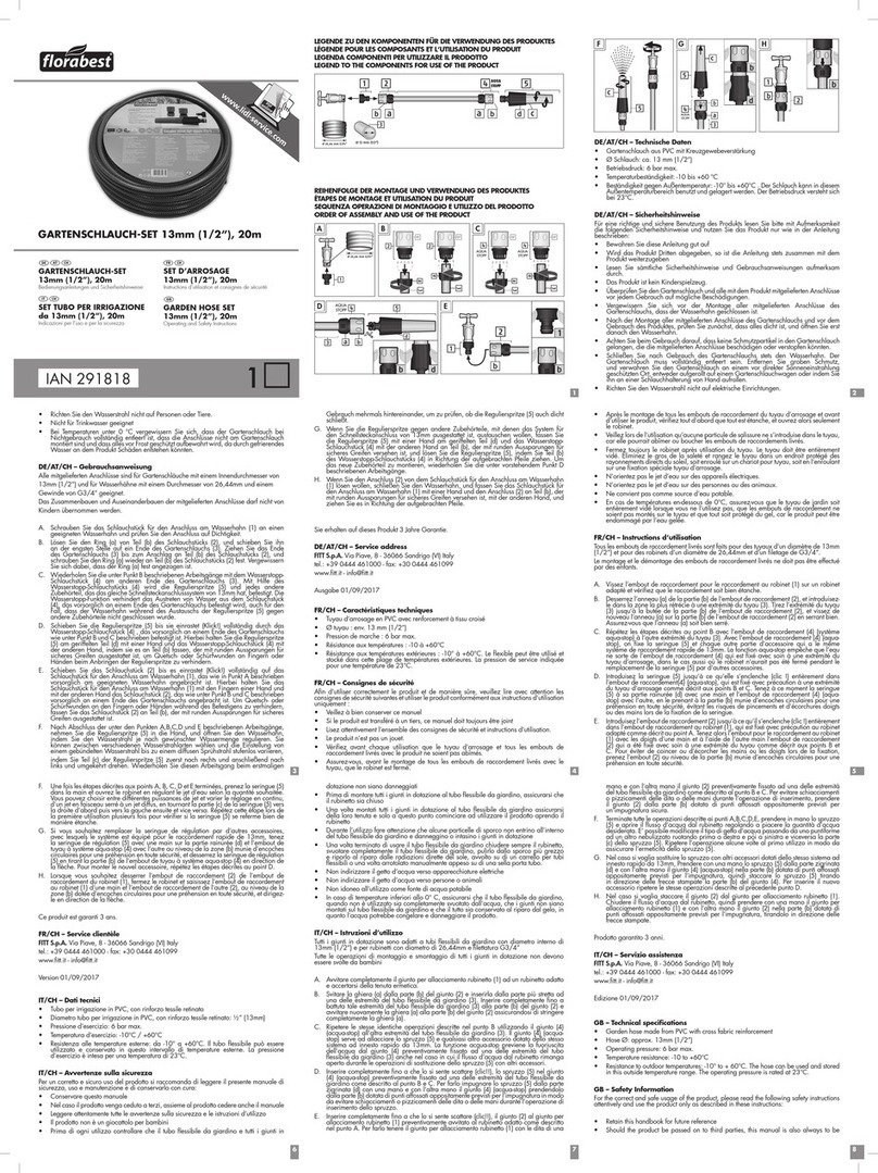 FLORABEST 291818 Quick guide