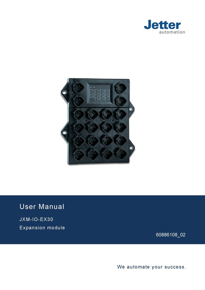 Jetter JXM-IO-EX30 user manual