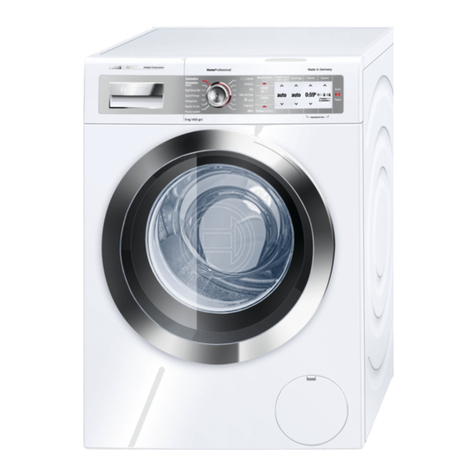 Bosch WAY28849II Specification sheet