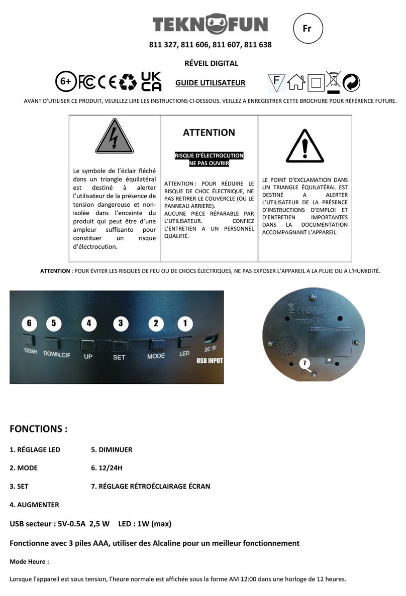 Teknofun 811 327 User manual