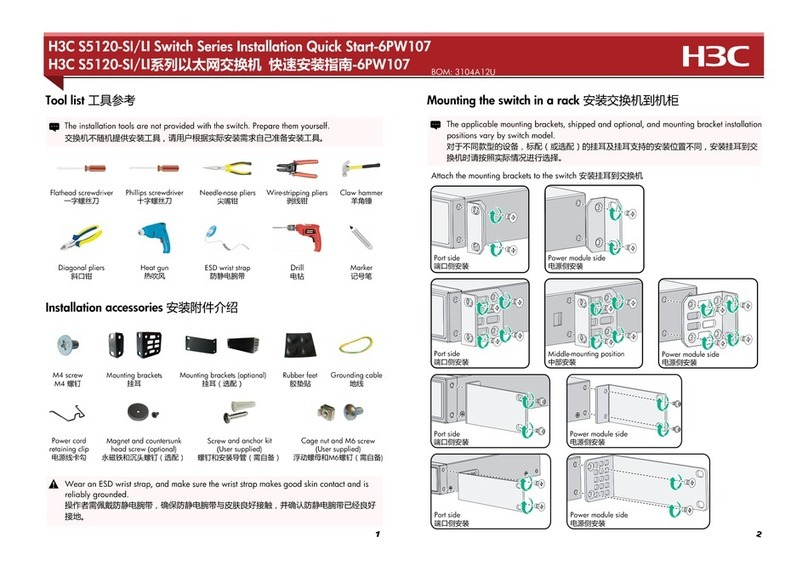 H3C S5120-SI Series User manual