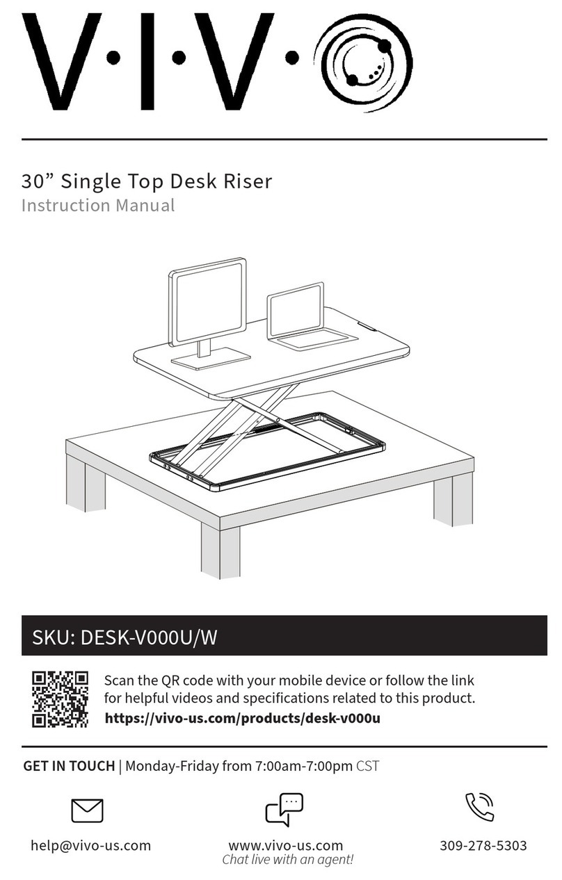 Vivo DESK-V000U instruction manual Vivo DESK-V000U instruction manual