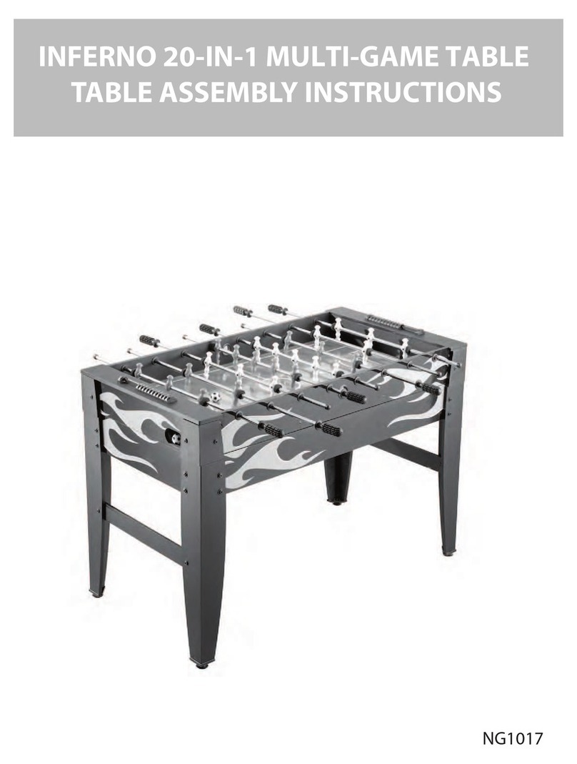 Challenger Manufacturing INFERNO NG1017 Assembly instructions