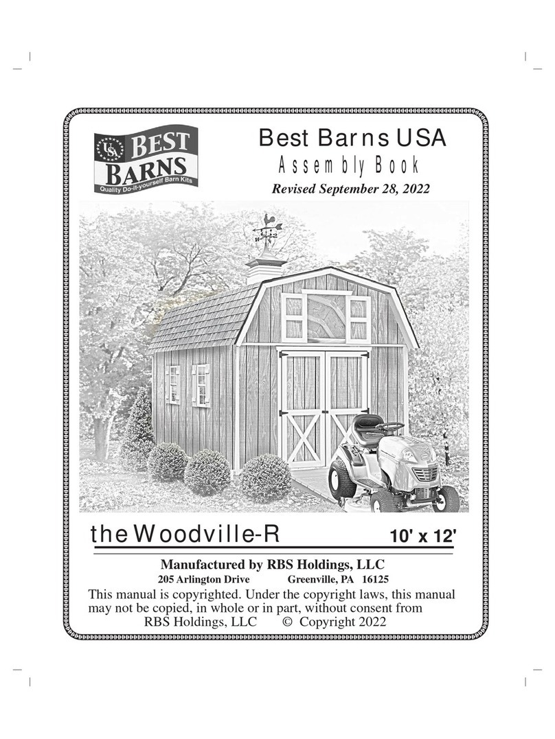 Best Barns Woodville-R Assembly Book