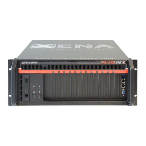 Xena ValkyrieBay Val-C12-2400G installation guide Xena ValkyrieBay Val-C12-2400G installation guide