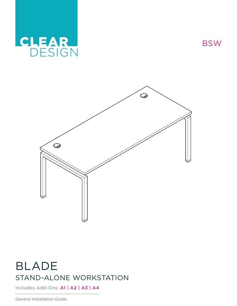 CLEAR DESIGN BLADE BSW User manual