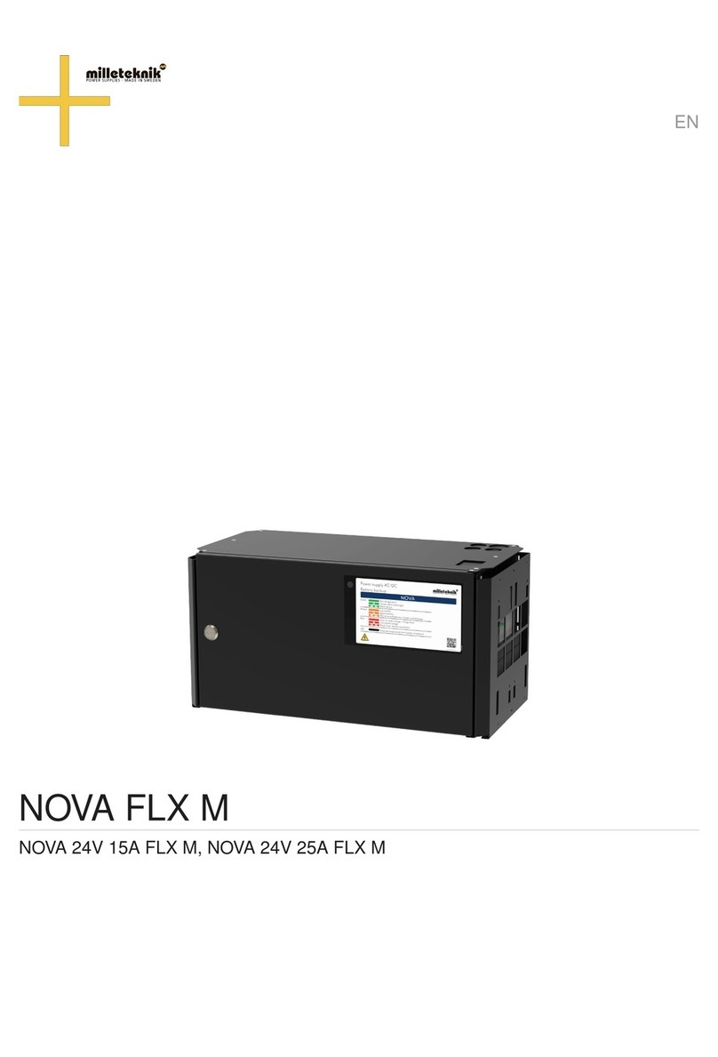 milleteknik NOVA FLX M manual