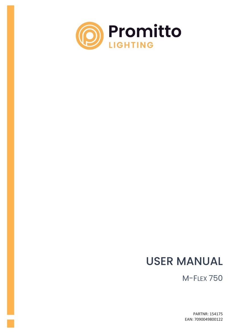 Promitto M-FLEX 750 user manual