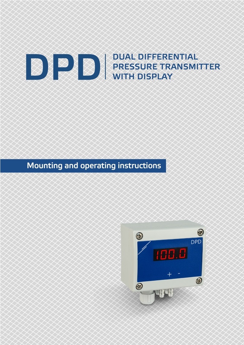 Sentera Controls DPD-F-1K0 Service manual