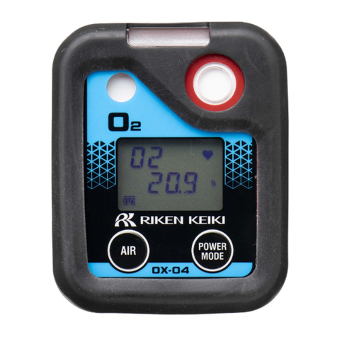 RKI Instruments OX-04 User manual