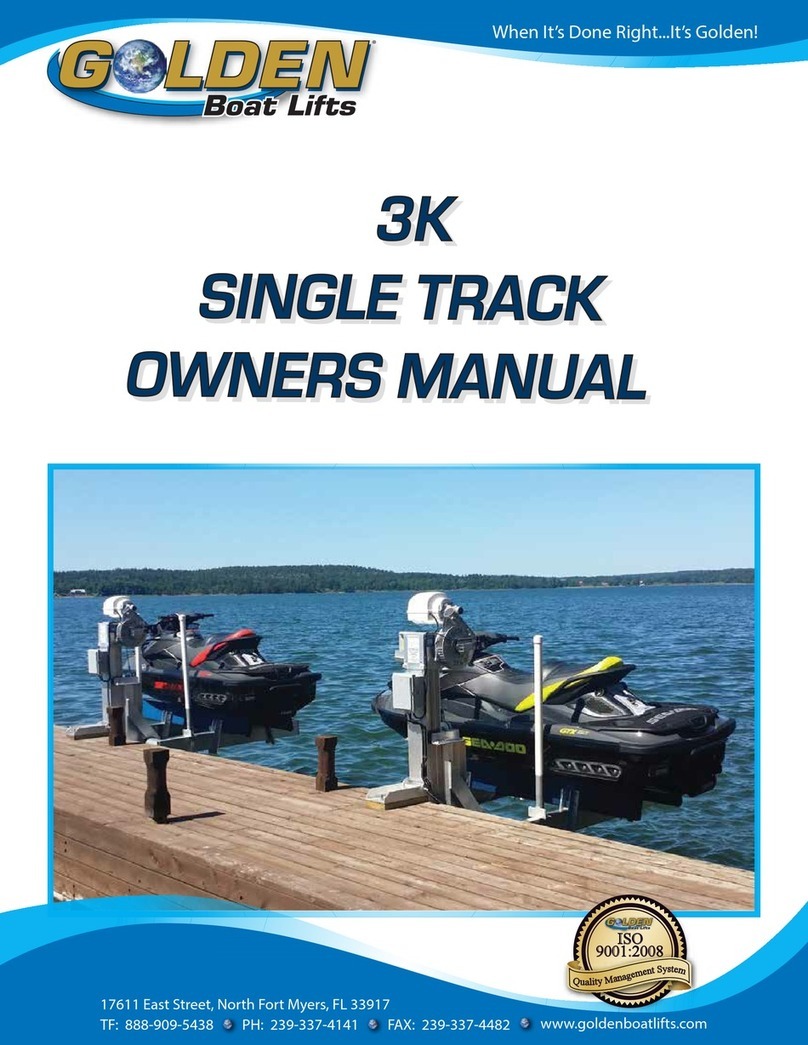 Golden 3K Single Track owner's manual Golden 3K Single Track owner's manual