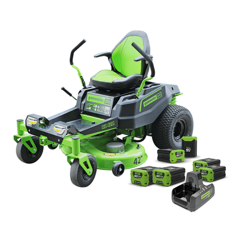 GreenWorks Pro 7400807AU User manual