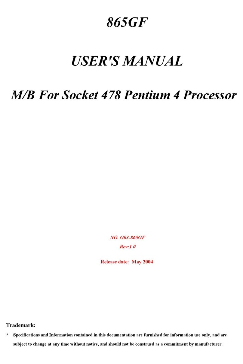 JETWAY 865GF user manual