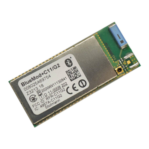 Stollmann BlueMod+C11/G2 Series Hardware reference