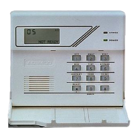 ADEMCO VISTA Series Quick start guide
