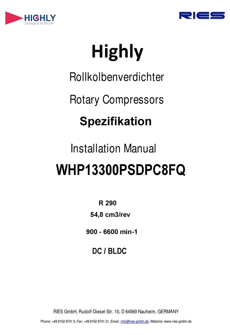 Hitachi Highly WHP13300PSDPC8FQ User manual