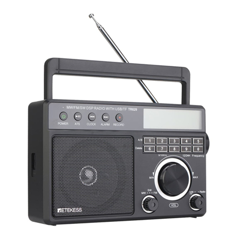 Retekess TR629 User manual