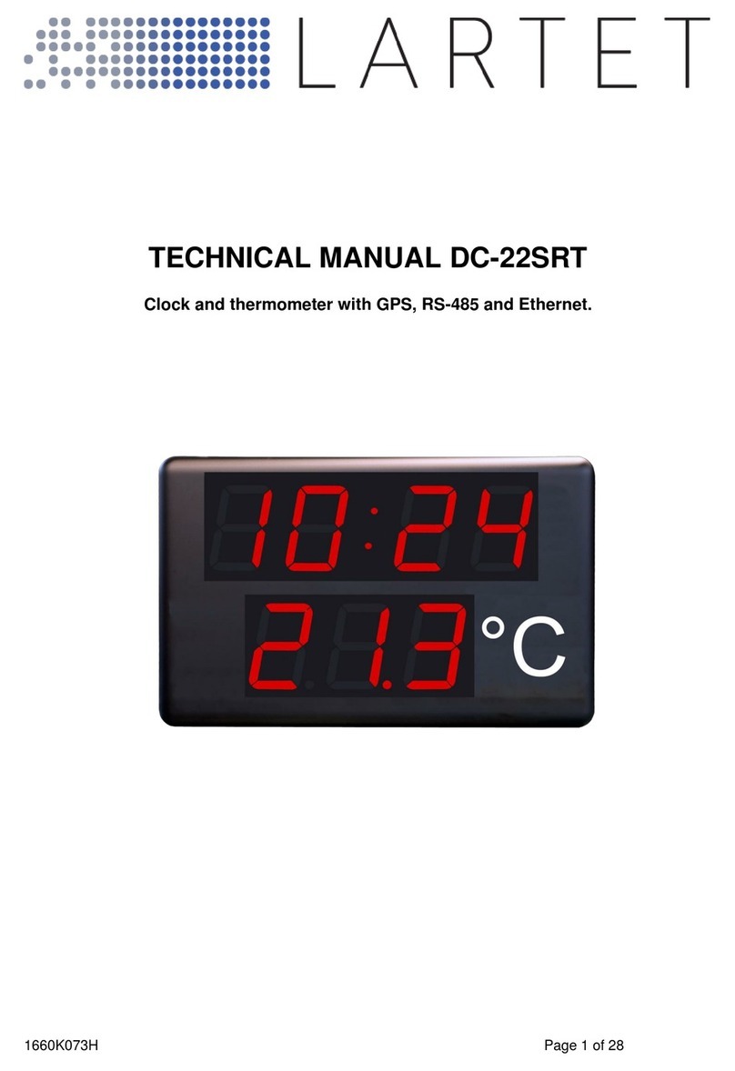 LARTET DC-22SRT Technical manual