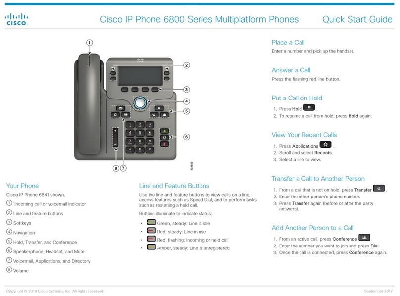 Cisco 6800 Series User manual Cisco 6800 Series User manual