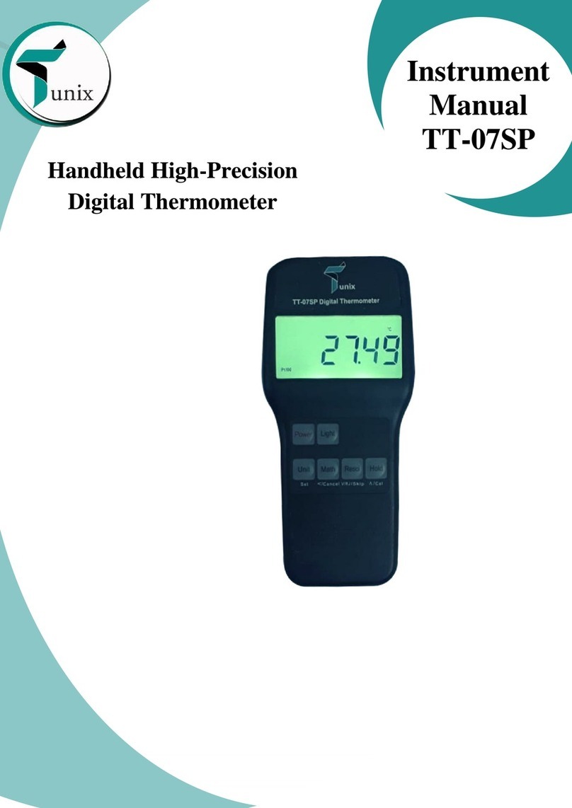 Tunix TT-07SP Instrument manual