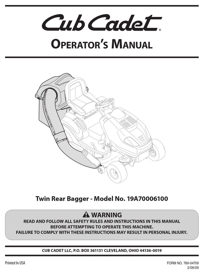 Cub Cadet 19A70006100 User manual
