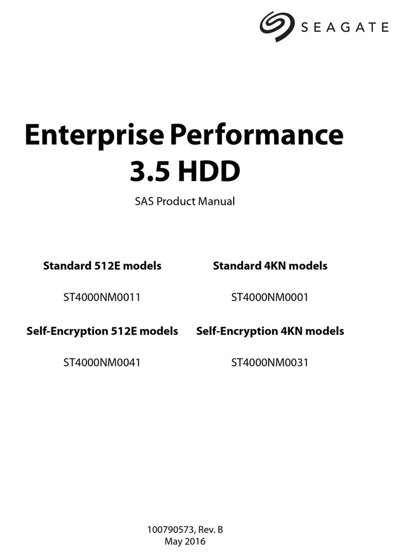 Seagate ST4000NM0011 User manual