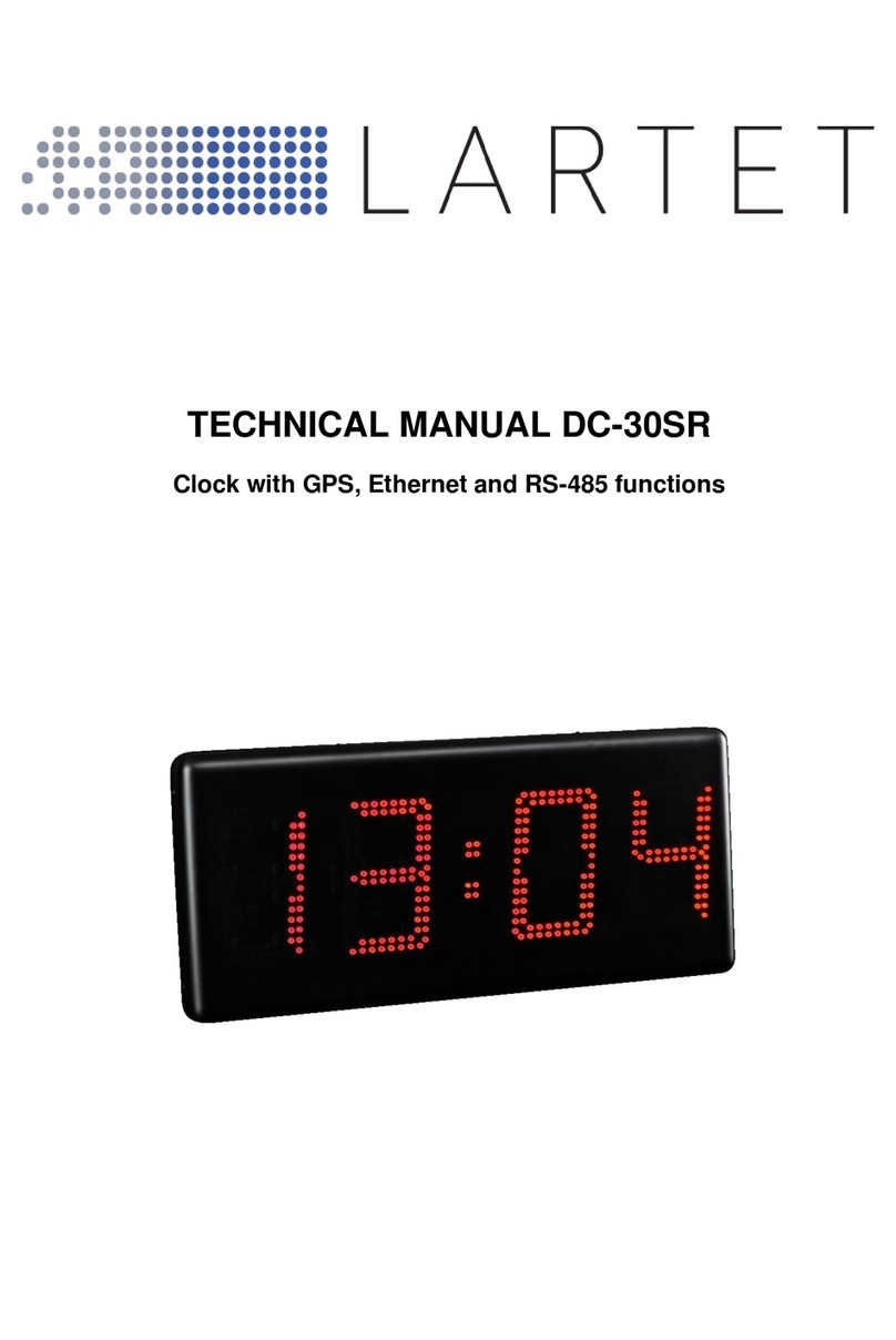 LARTET DC-30SR Technical manual